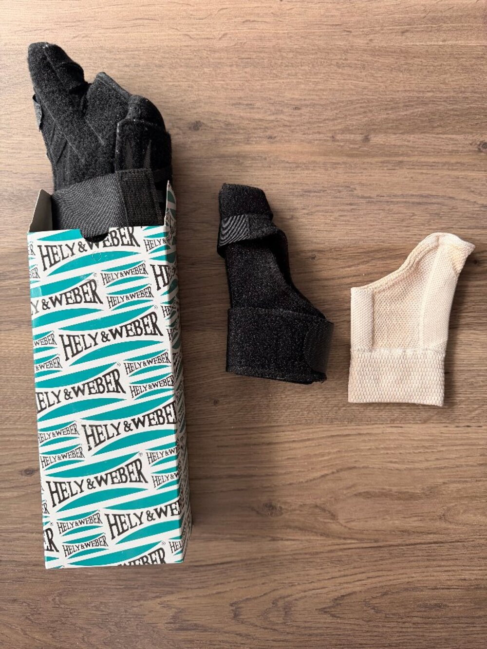 Variety of 3 Wrist Braces/Wrist-Thumb Splints from Hely & Weber, GenetGo